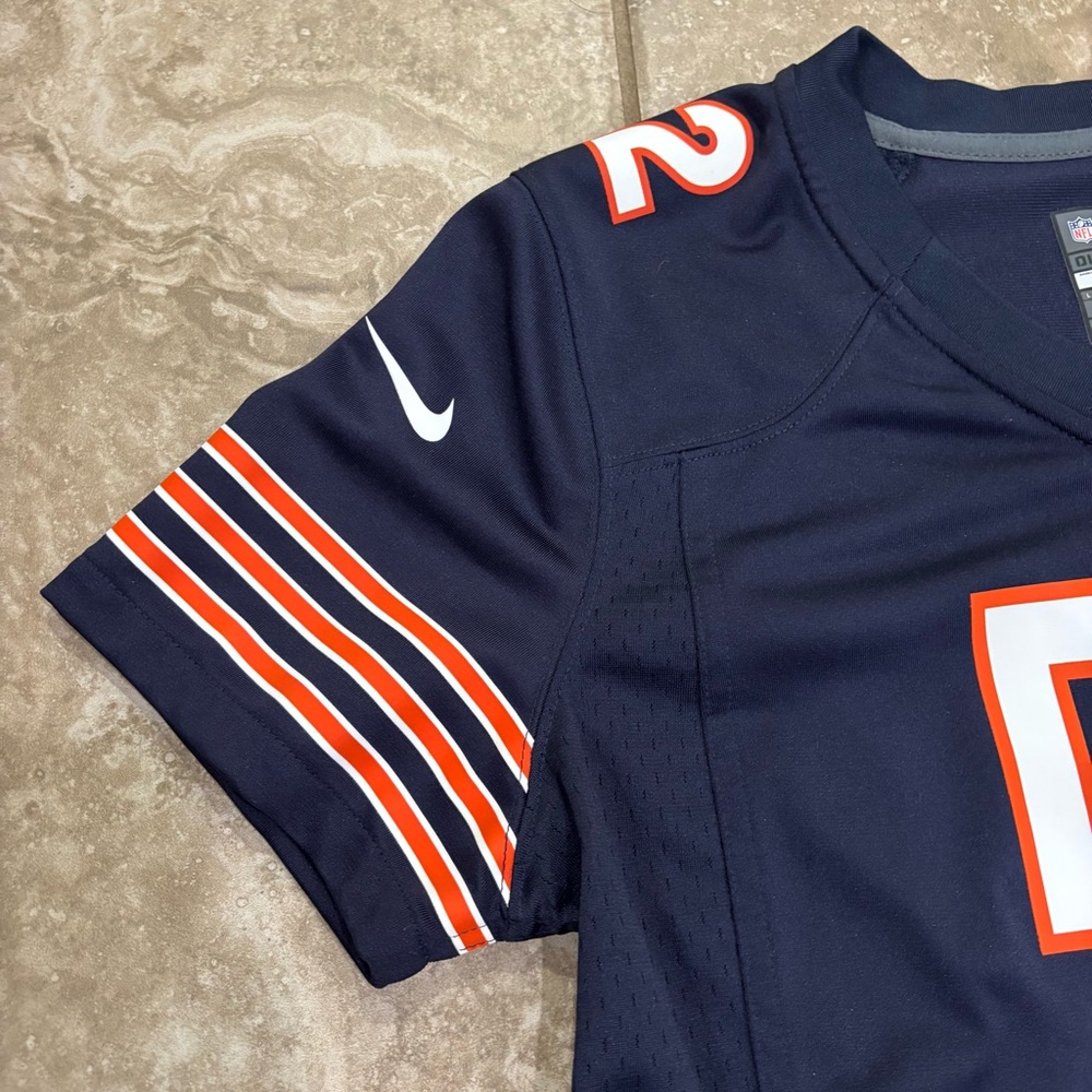 Nike Women’s Chicago Bears Khalil Mack Navy 100th Season On field‎ Jersey sz L - Picture 4 of 14